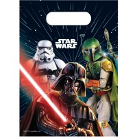Contiene : 1 x 6 bolsas de regalo de la Galaxia Star Wars