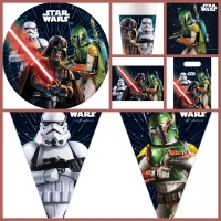 Caja de fiesta grande de Star Wars Galaxy