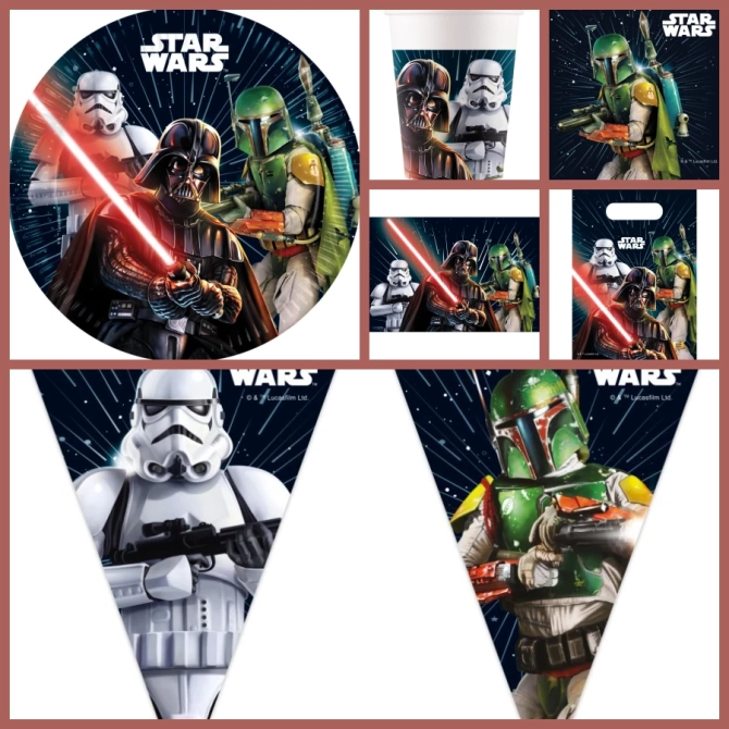Caja de fiesta grande de Star Wars Galaxy 