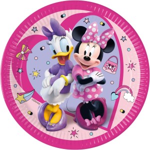 8 platos de Minnie Junior