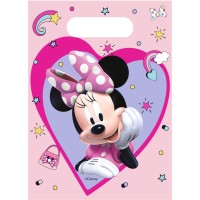 6 bolsitas de regalo de Minnie Junior