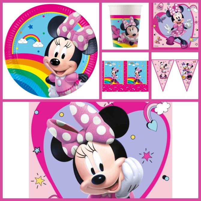 Caja de fiesta grande de Minnie Junior 