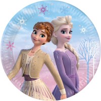 8 Placas Frozen 2 Espritu del viento