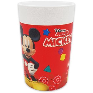 2 vasos reutilizables Mickey Rock The House (23 cl)