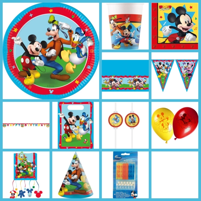 Caja Fiesta Maxi Mickey Rock La Casa 