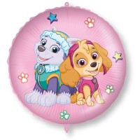 Globo Mylar Stella y Everest (Paw Patrol) - 46 cm