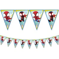 Guirnalda de banderines Spidey