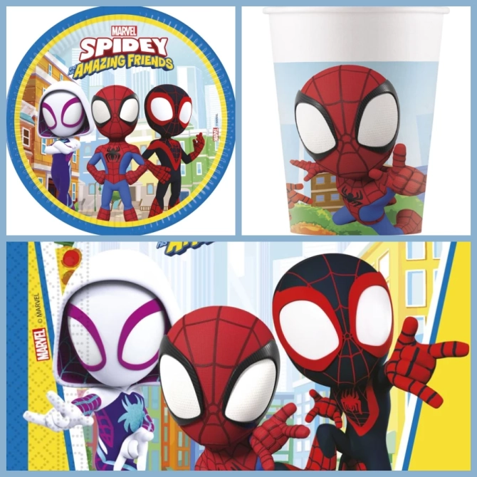 Caja de fiesta de Spidey 
