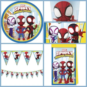 Caja de fiesta grande de Spidey