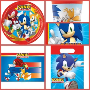 Caja de fiesta Sonic grande
