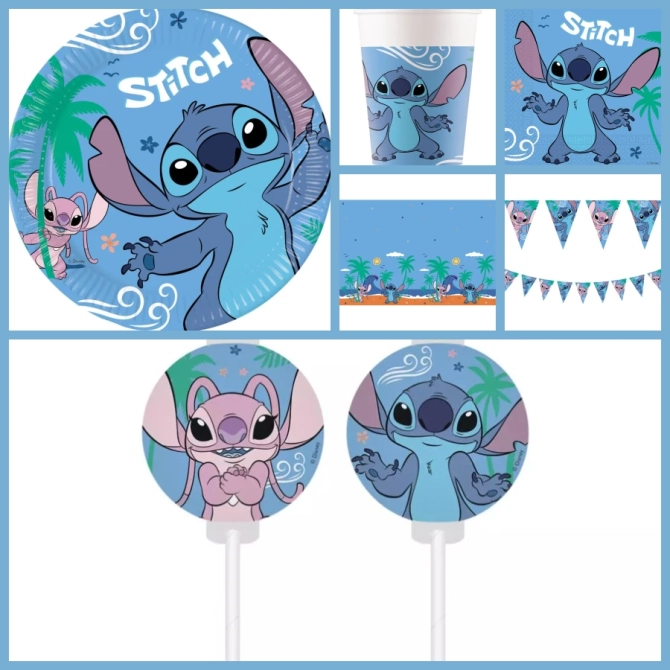 Caja de fiesta grande Stitch 
