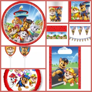 Caja de fiesta Maxi Paw Patrol Rescue Heroes