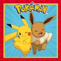 16 servilletas de Pokmon