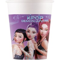 Contiene : 1 x 8 vasos K-Pop Demon Hunters