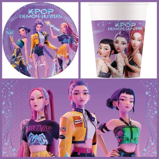 Caja de fiesta  K-Pop Demon Hunters 