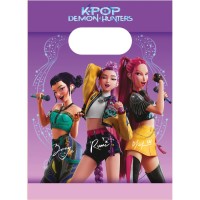 Contiene : 1 x 4 bolsitas de regalo K-Pop Demon Hunters