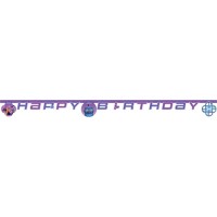 Contiene : 1 x Guirnalda de letras Happy Birthday K-Pop Demon Hunters