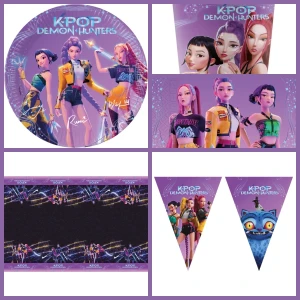 Caja de fiesta K-Pop Demon Hunters