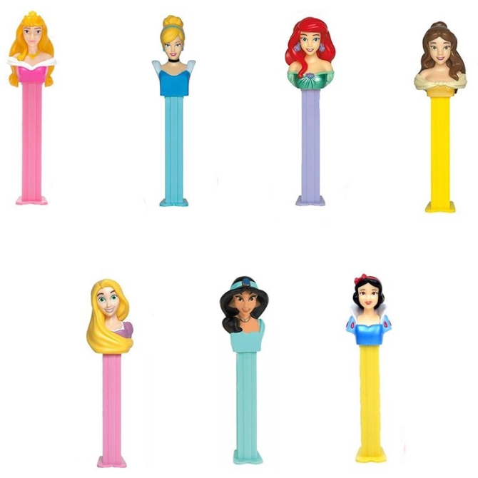 Dispensador PEZ de Caramelos Princesas Disney 