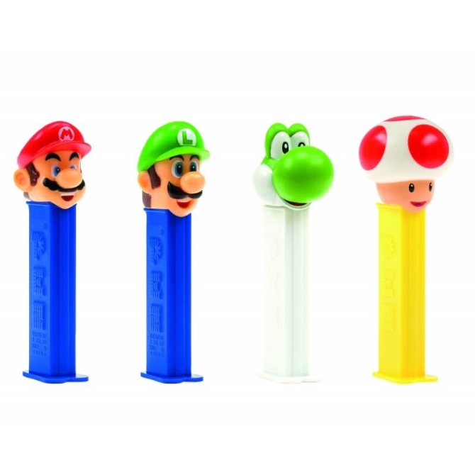 Dispensador de caramelos PEZ Super Mario 