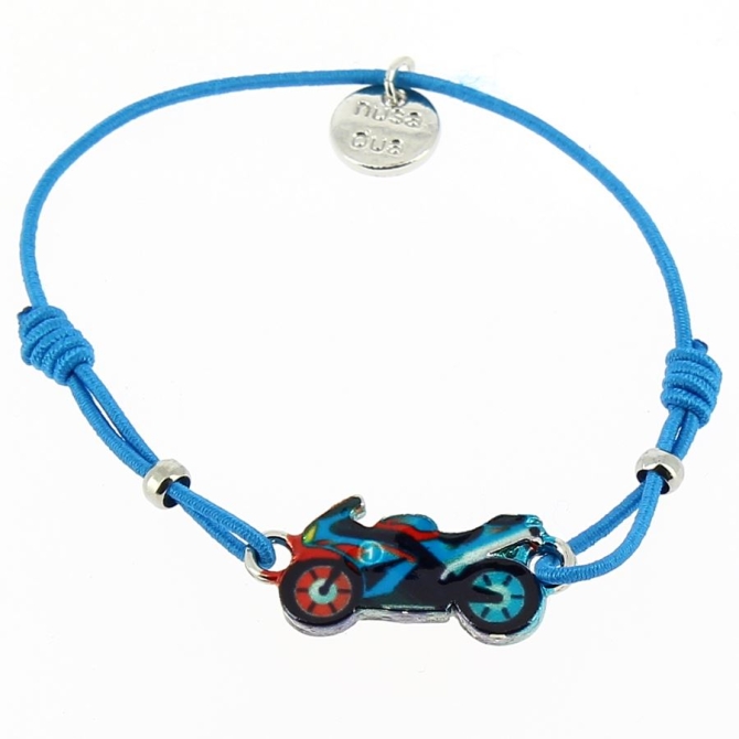 1 Pulsera de Cordn Elstico - Moto 