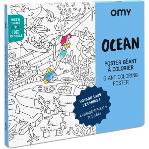 Cartel gigante para colorear - Ocano