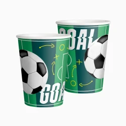 10 vasos fiesta f�tbol. n�1