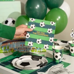 20 servilletas We Are The Champions fiesta f�tbol. n�1