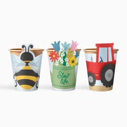 Caja de fiesta de Crazy Farm. n�1