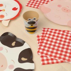 20 servilletas de Crazy Farm. n�1