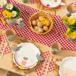 20 servilletas de Crazy Farm. n�4