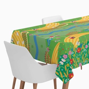 Mantel de granja loca