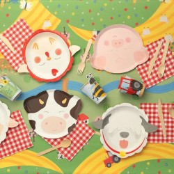 Mantel de granja loca. n�1