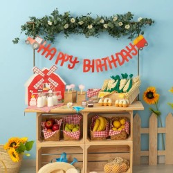 Feliz cumpleaños Garland - Granja Loca. n°2