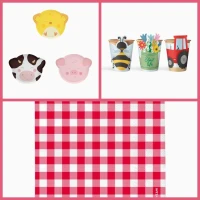 Caja de fiesta de Crazy Farm