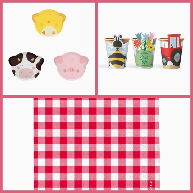 Caja de fiesta de Crazy Farm 