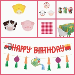 Caja grande para fiestas de Crazy Farm
