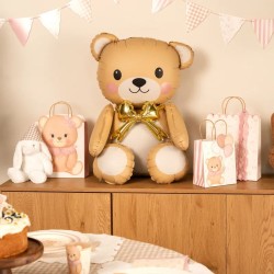 Globo gigante de papel de aluminio con forma de oso de peluche � 90 cm. n�3