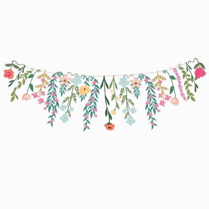 Guirnalda floral – 3 m