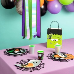 6 platos de Halloween � Fantasma iridiscente. n�4