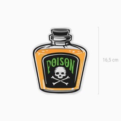 20 servilletas de Halloween con dise�o de veneno espeluznante. n�1