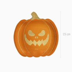 6 platos de calabaza de Halloween. n°1