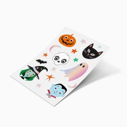 17 pegatinas de ojos m�viles de Halloween para pedir dulces. n�2