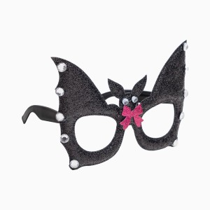 Gafas de murci�lago de Halloween con lazo rosa