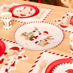 Juego de 2 bandejas de � 33 cm �Santa Claus ya viene!. n�1