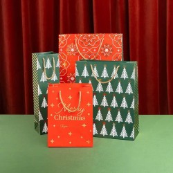 Bolsita de Regalo de Navidad con �rboles de Navidad � 24 cm. n�2