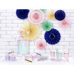 6 tazas rosa beb / oro. n3