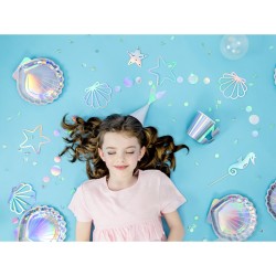 6 Sombreros de Sirena - Iridiscente. n°1