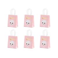 6 bolsas de regalo de Halloween Pink Boo