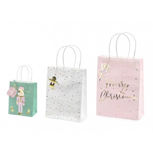 3 Bolsas de Regalo de Navidad - Papel